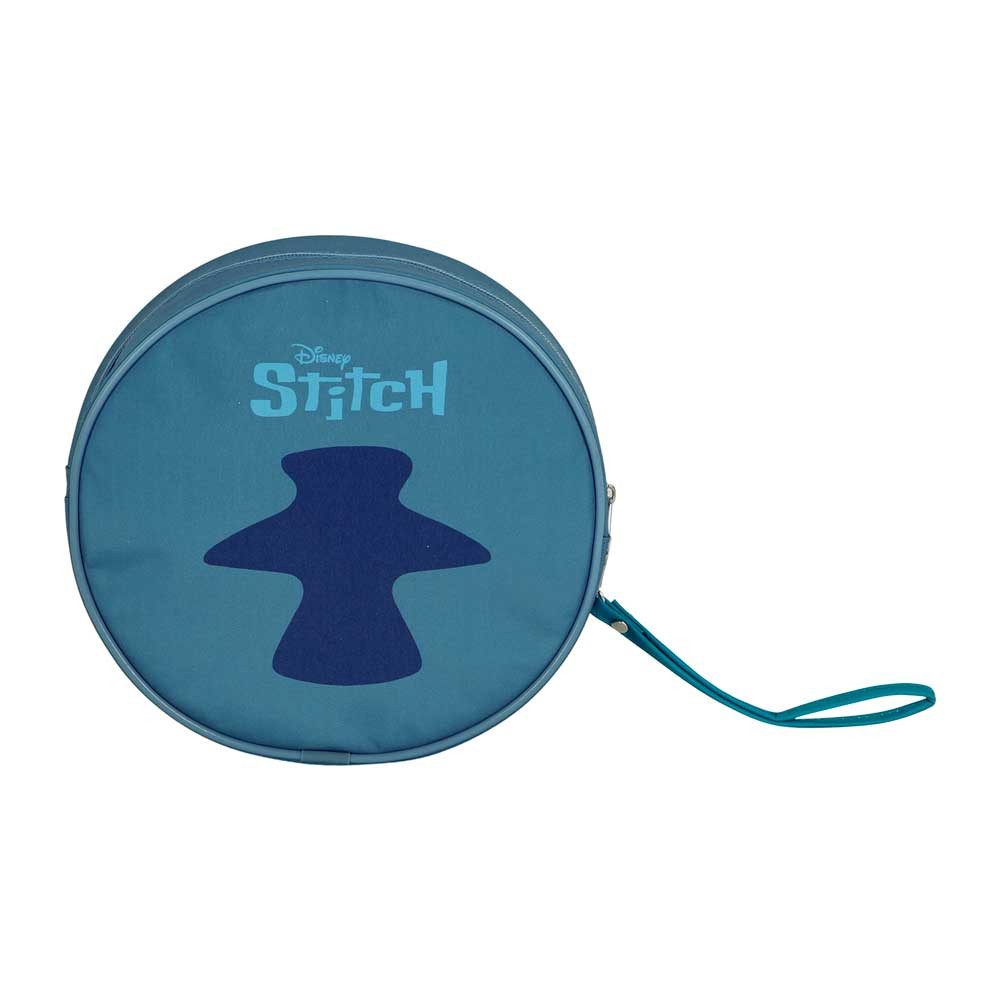Karactermania Kosmetiktasche Disney Lilo & Stitch Face Jumbo Kulturbeutel Kulturtasche Strandtasche, praktische Trageschlaufe