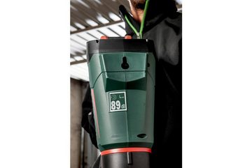 metabo Akku-Laubbläser LB 18 LTX BL, 2 x 5,2 Ah Li-Ion im Karton