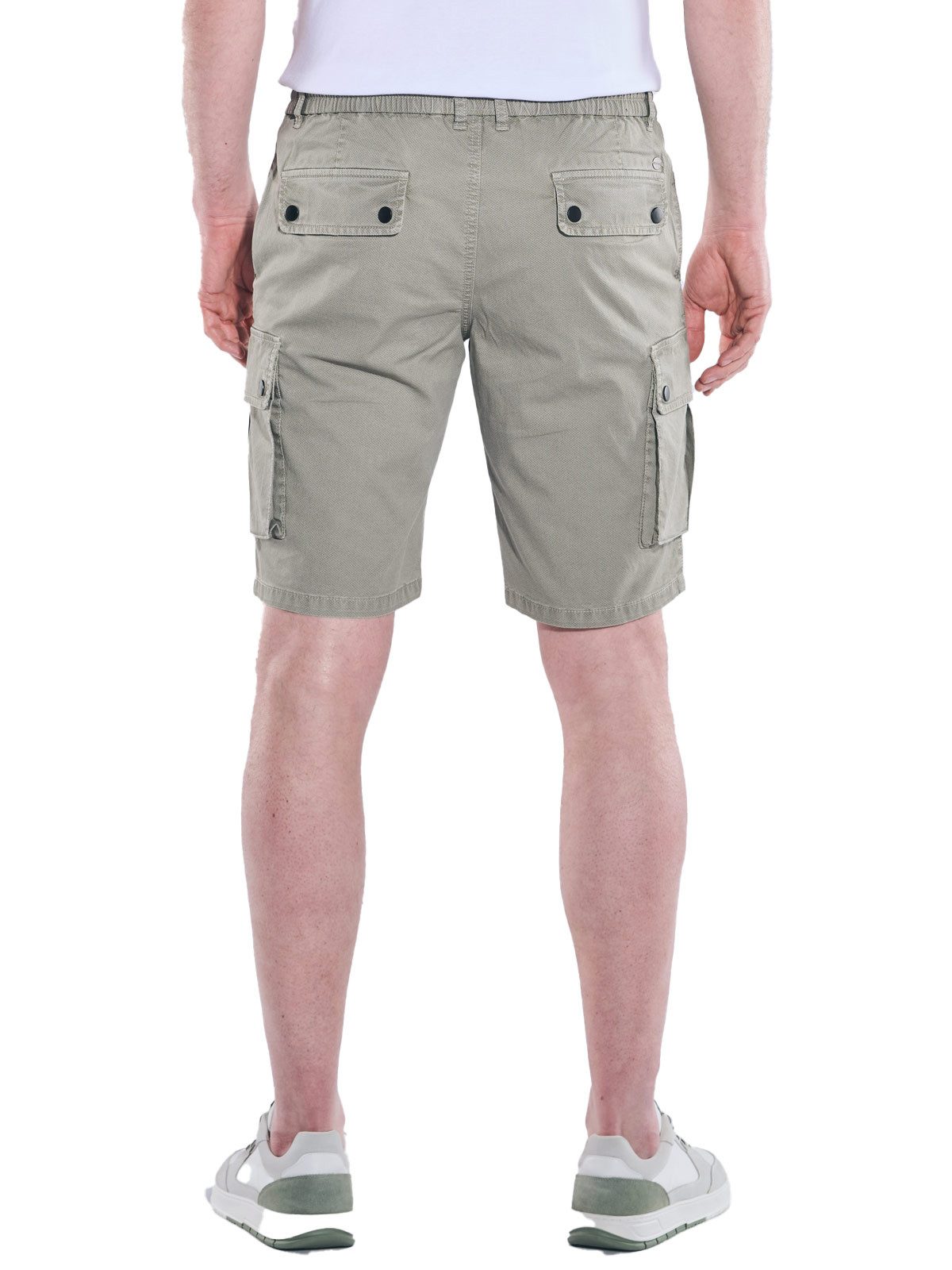 Engbers Cargobermudas Herren Cargo-Bermuda mit Tunnelzug, Khaki