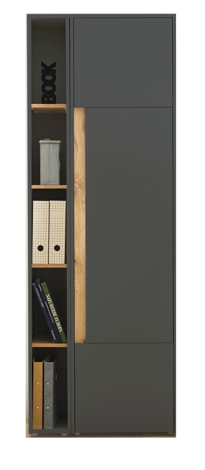 Furn.Design Aktenschrank Center (Büroschrank in grau günstig online kaufen