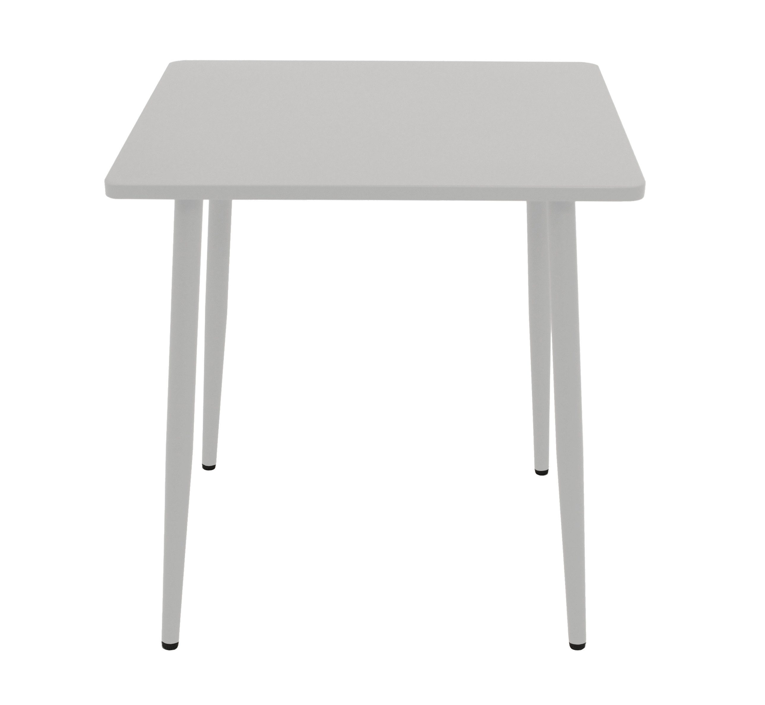 DEGAMO Bistrotisch DENVER 70x70cm, Stahl, Innen und Außen