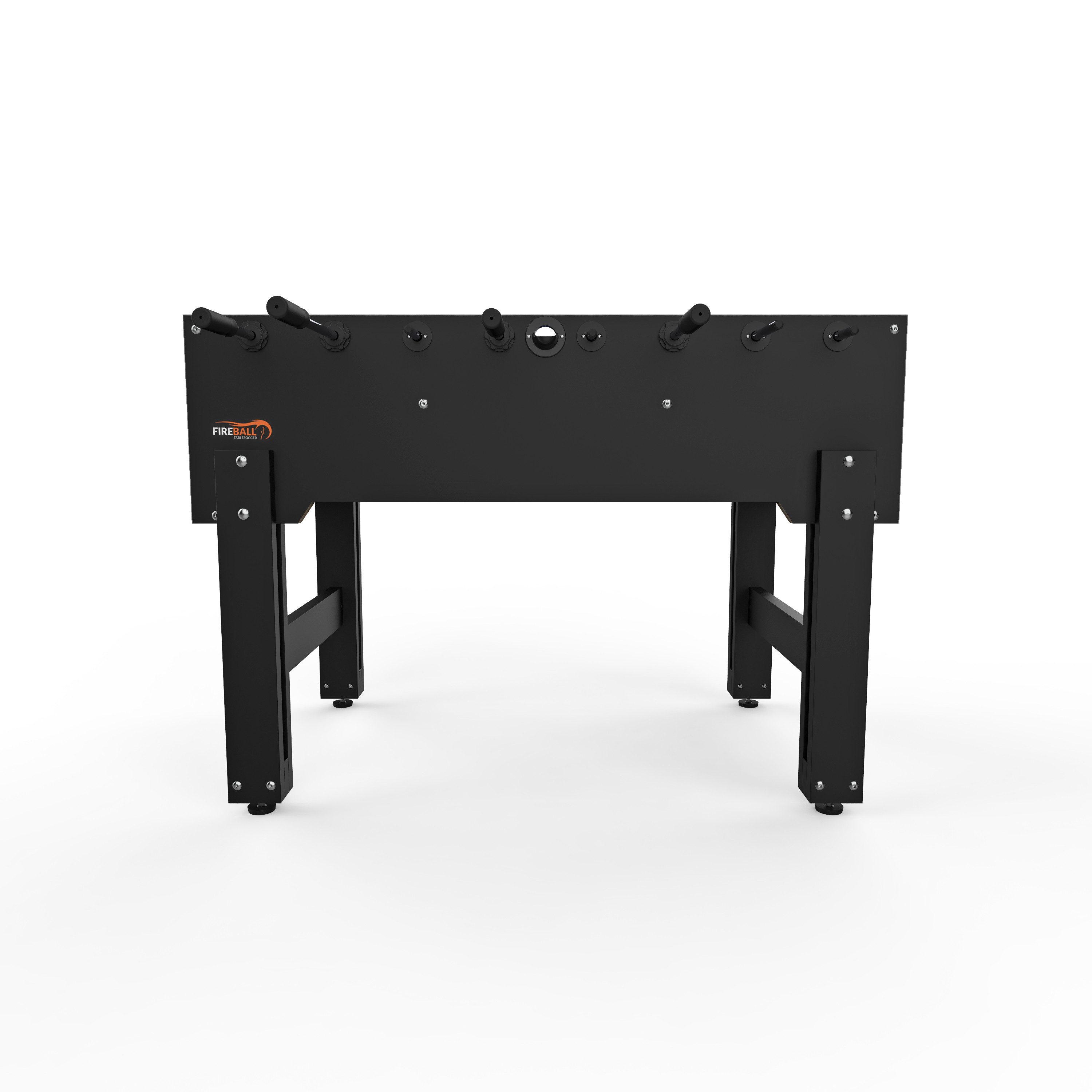 Fireball-Tablesoccer Kickertisch Fireball "Sport" schwarz Tischfußball, Made in Germany