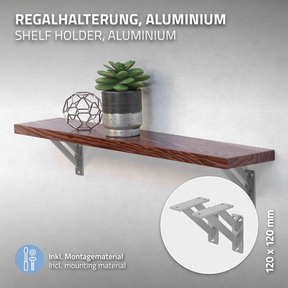ML-DESIGN Wandregalhalter Regalhalterung aus Aluminium, Regalträger günstig online kaufen