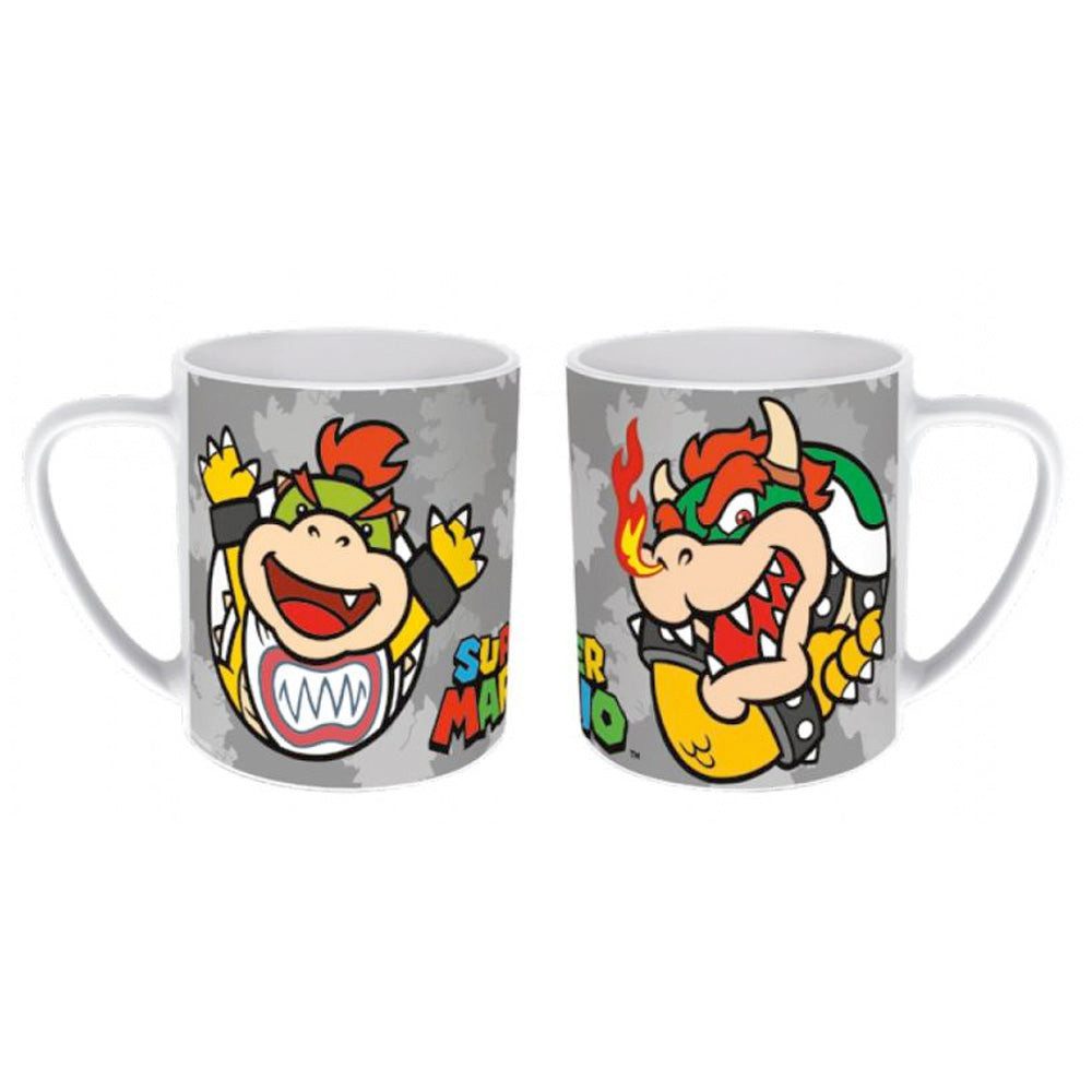 Super Mario Tasse Super Mario Jr. Bowser & Bowser Tasse, 325 ml, Keramik