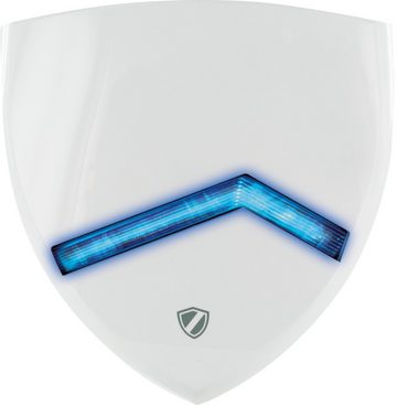 Schwaiger HSD300 532 Alarmsirene (Attrappe, blaues blinklicht simuliert permanente Bereitschaft)