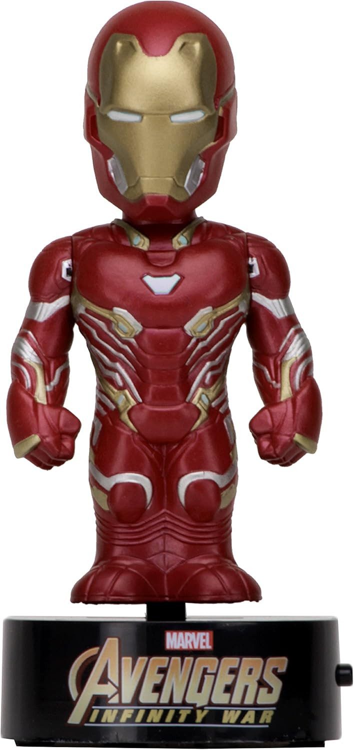 NECA Actionfigur Avengers Infinity War Body Knocker Wackelfigur Iron Man 16 cm, (1-tlg), detailreiche Wackelfigu