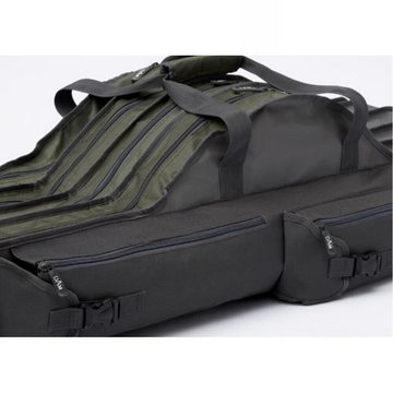 DAM Fishing Angelrutentasche Rutentasche gepolstert 110 X 33 X 30cm mit 3 Fächern Rod Bag