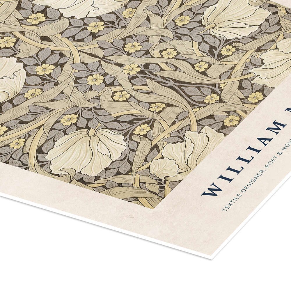 Posterlounge Wandbild How can I have enough of Life and Love?, William Morris, erhältlich als Poster, Leinwandbild, Wandsticker oder Acrylglasbild