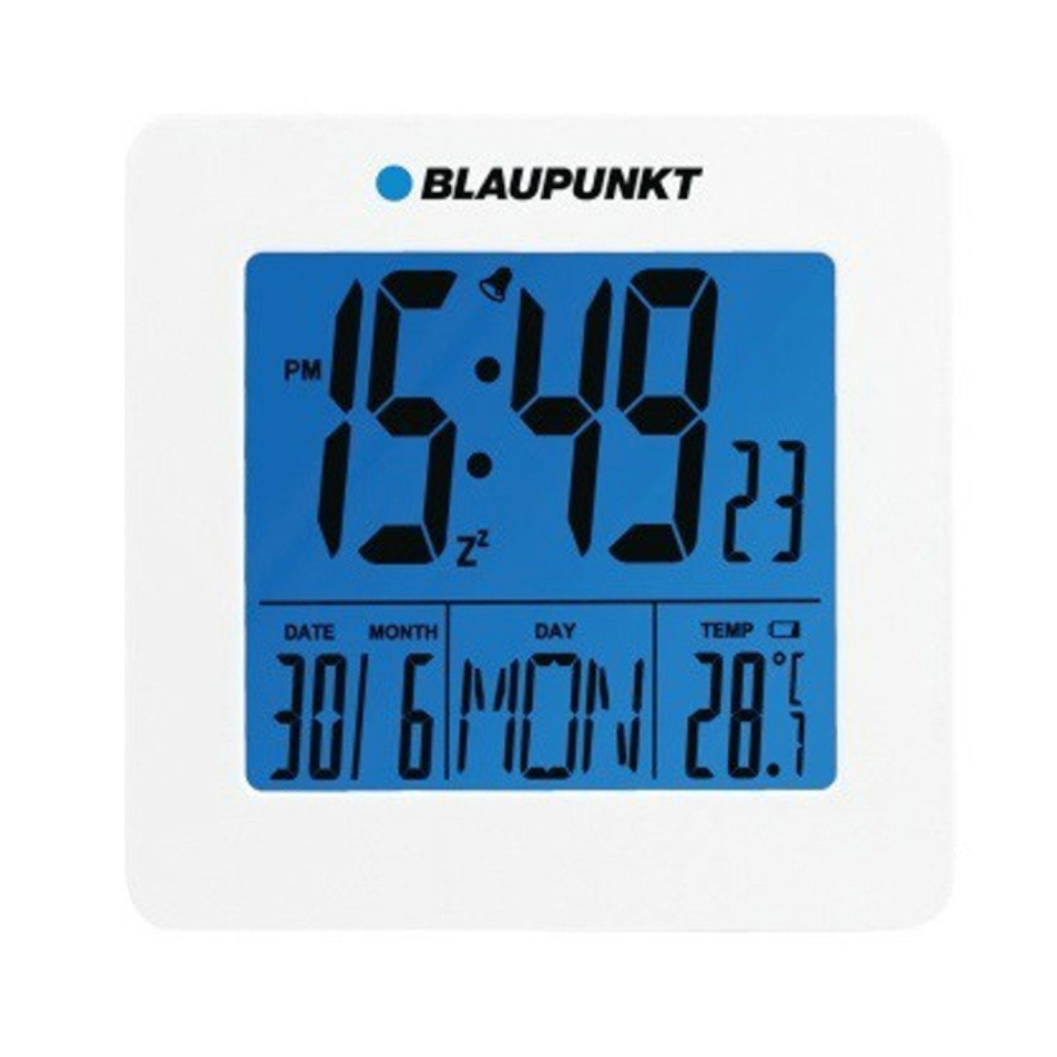 Blaupunkt Reisewecker CL02WH 93 (B) x 93 (H) x 36 (T) mm, 0,11 kg, -9 ℃ bis 50 ℃