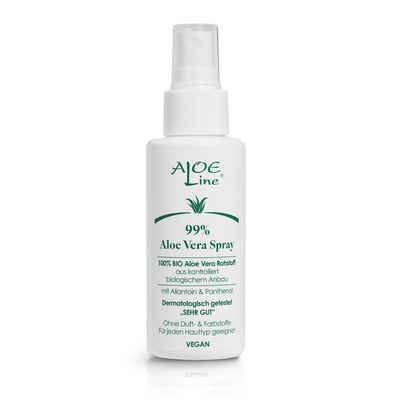 ALOE Line After Sun-Spray Aloe Vera Spray 99% Bio mit Panthenol & Allantoin, 1-tlg., 100ml