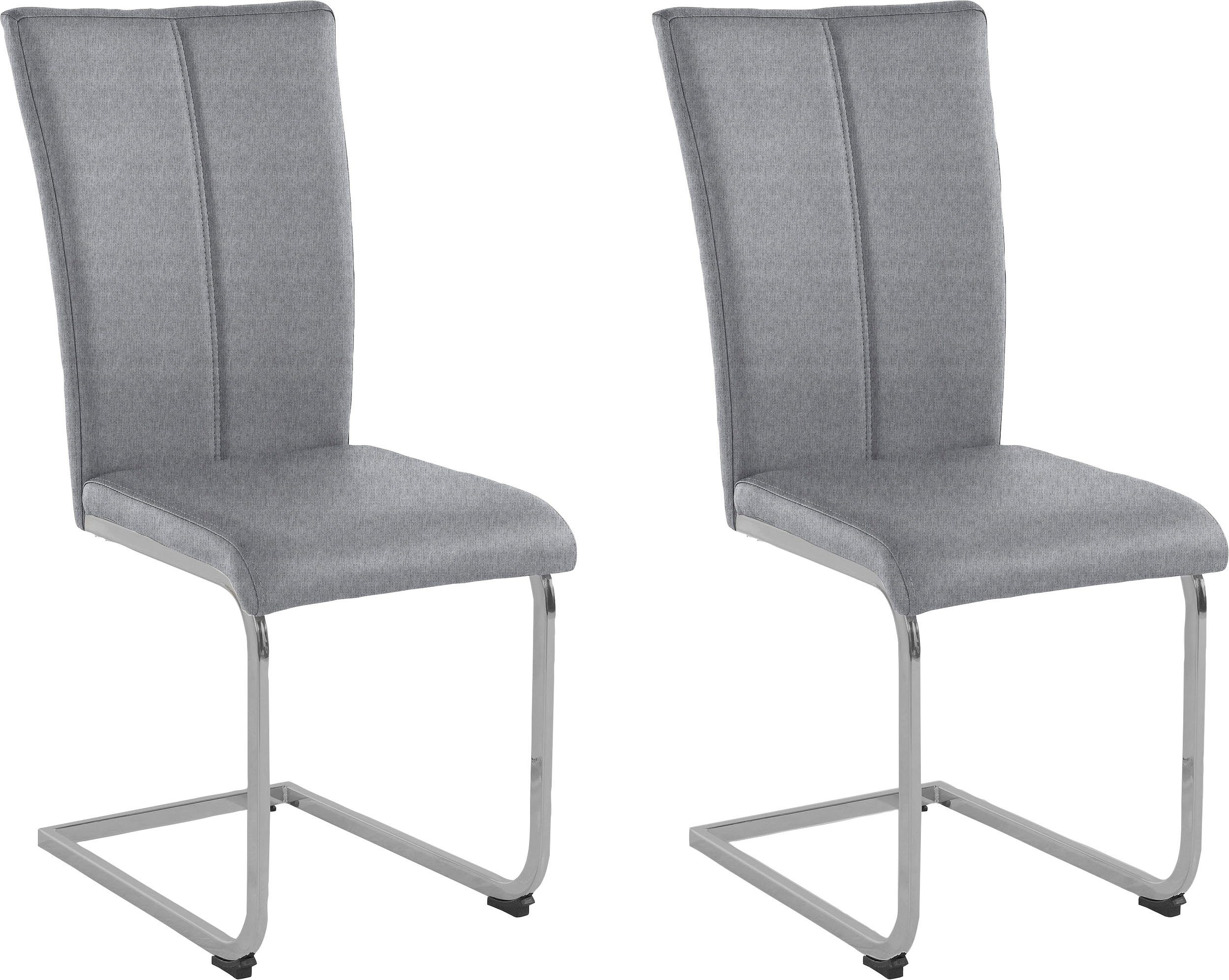 Home affaire Freischwinger "Nils", (Set), 2 St., Strukturstoff-Struktur gro günstig online kaufen