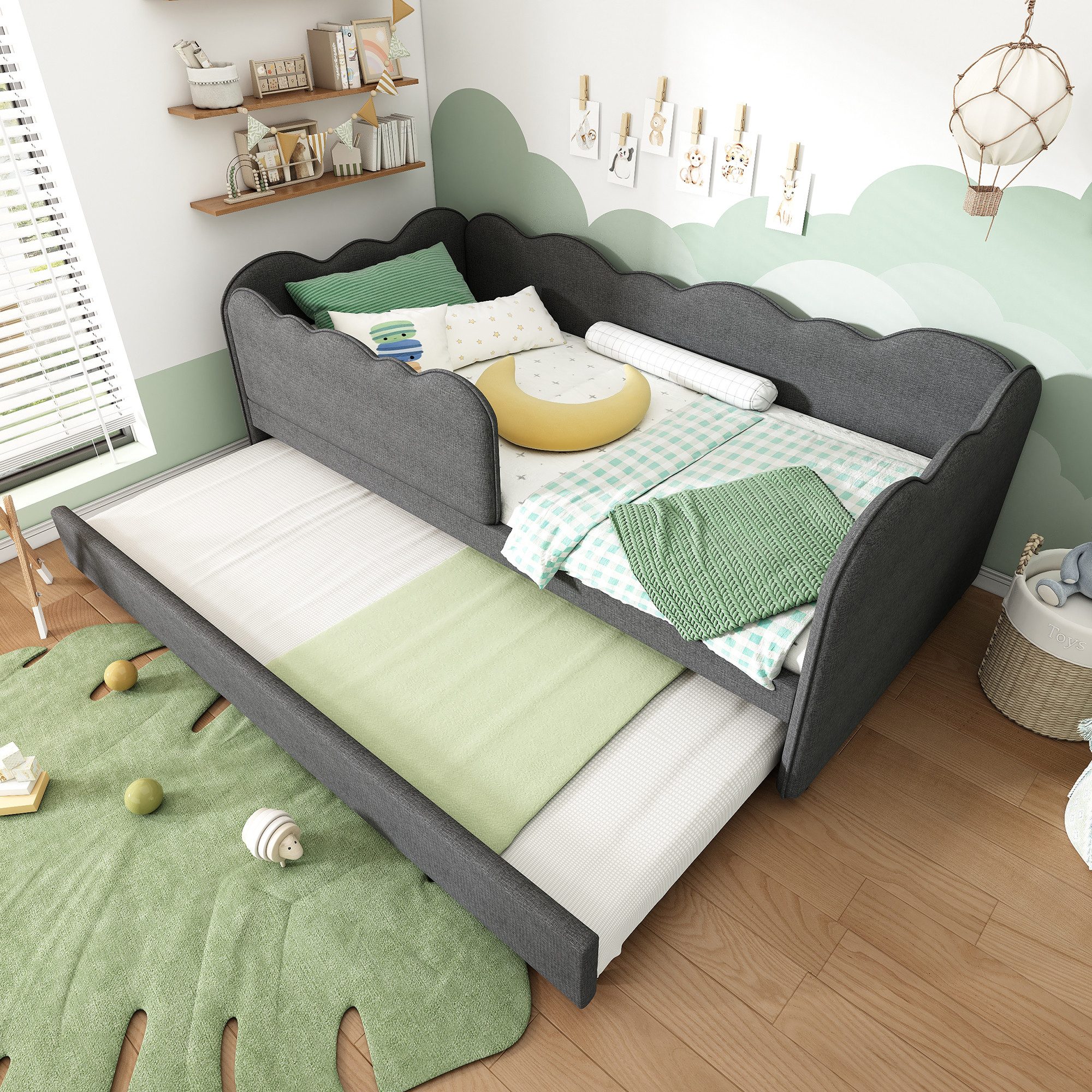 STILVORA Schlafsofa 90x190 mit Ausziehbett,Tagesbett Daybett günstig online kaufen