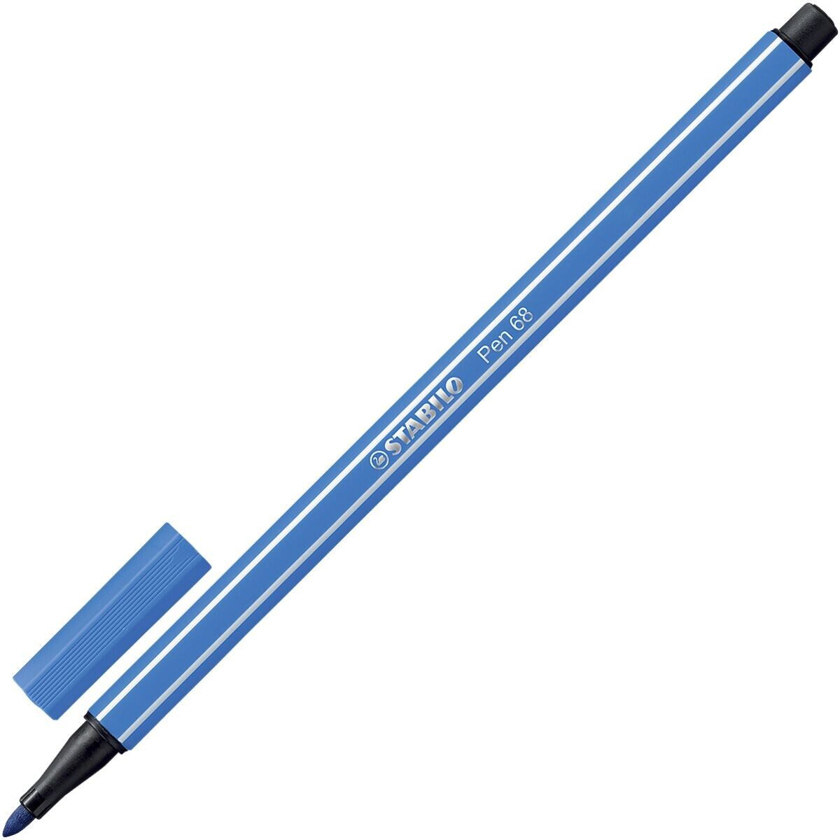 STABILO Filzstift Pen 68, (1-tlg), wasservermalbar