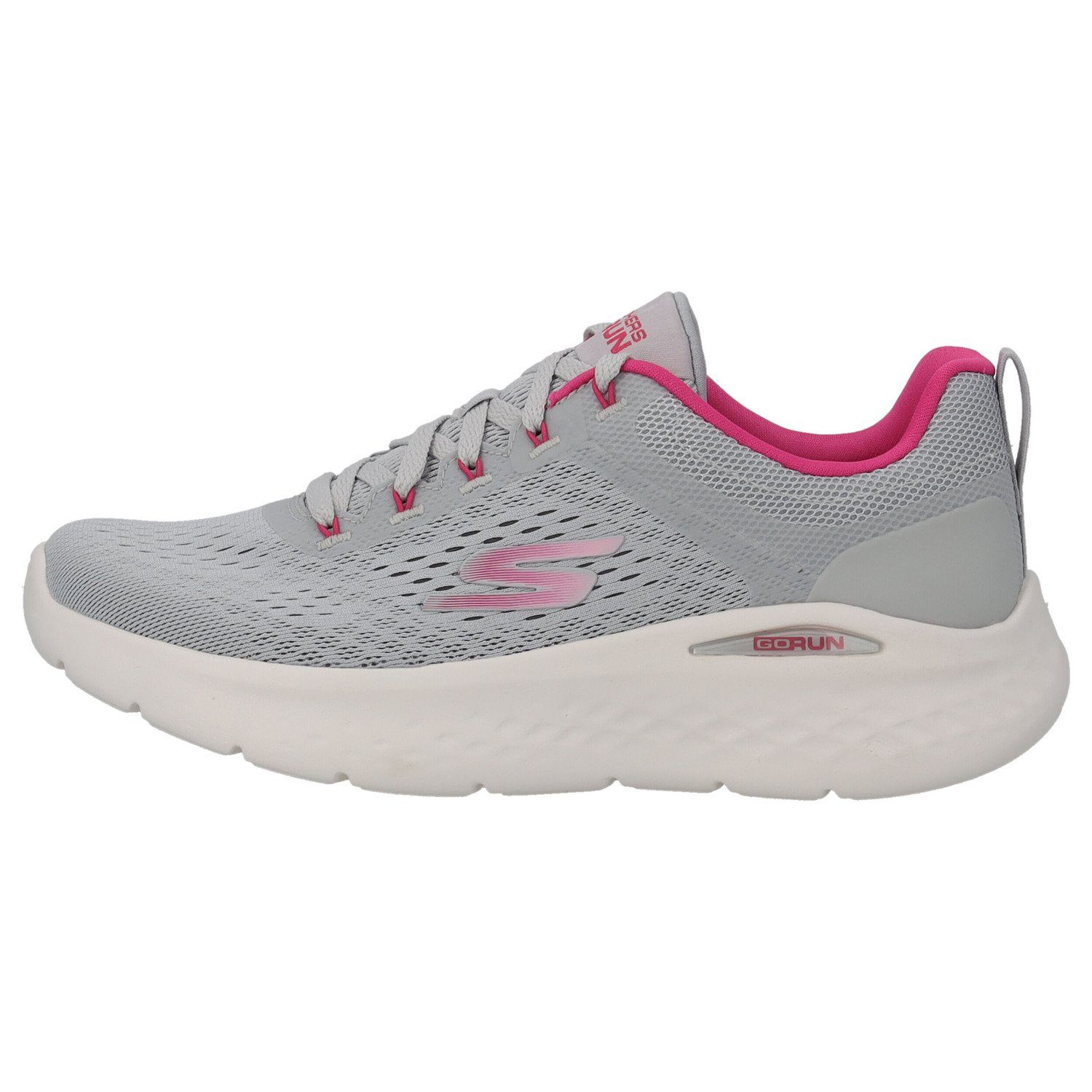 Skechers 129423 pink Go grey Schnürschuh Lite (20203094) Skechers Run