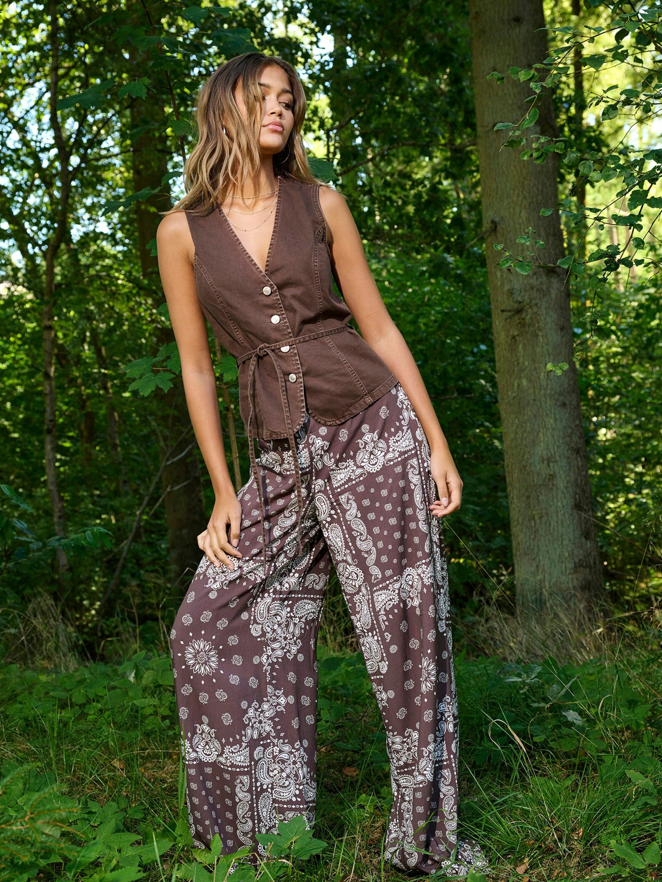 ONLY Schlupfhose ONLKavi (1-tlg) Drapiert/gerafft