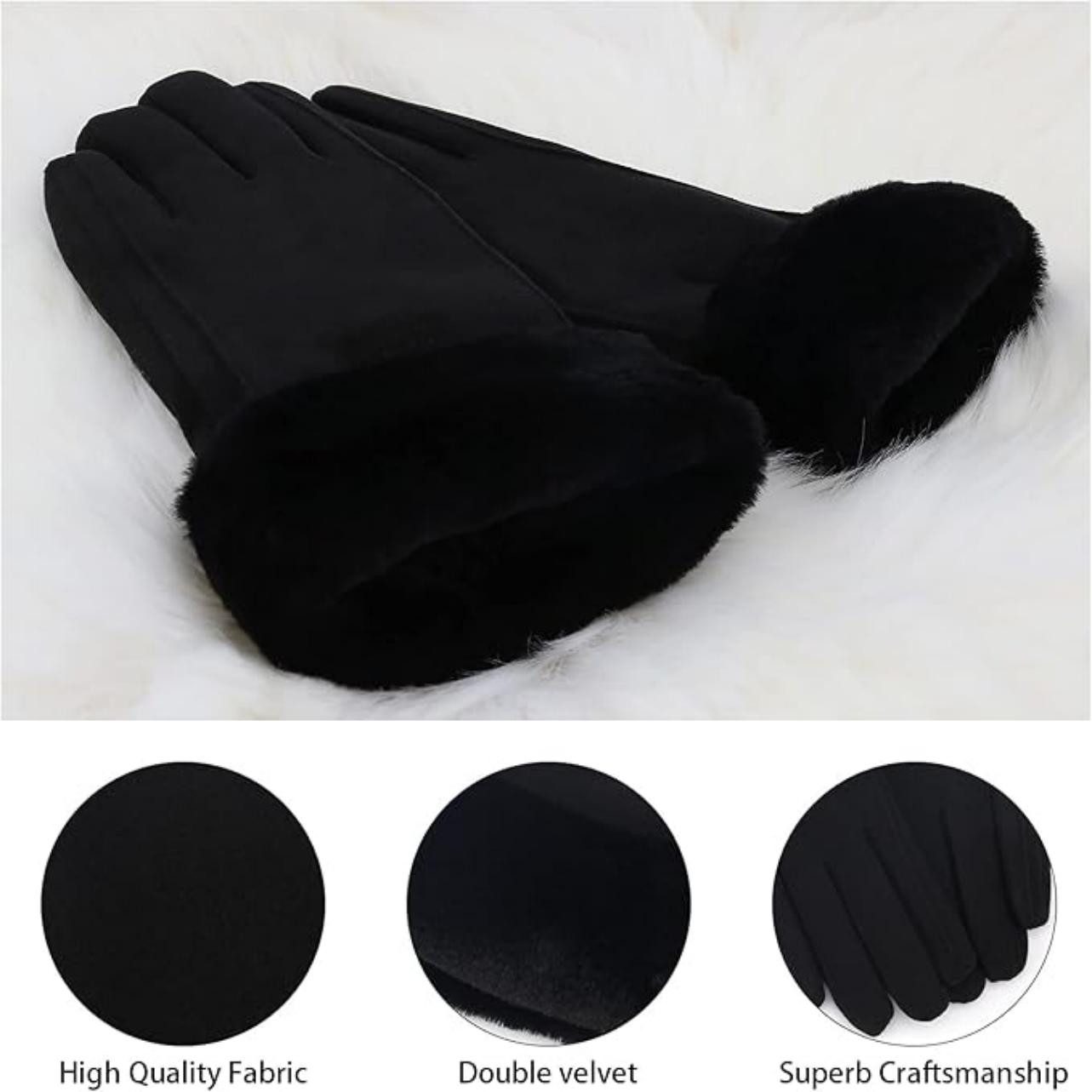 Bextsrack Fleecehandschuhe Winterhandschuhe Damen,Handschuhe Warm mit Therm günstig online kaufen