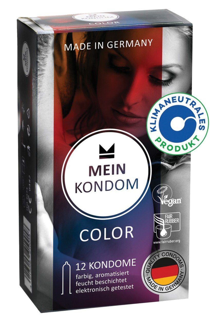 Mein Kondom Einhand-Kondome MEIN KONDOM Color 12 St.
