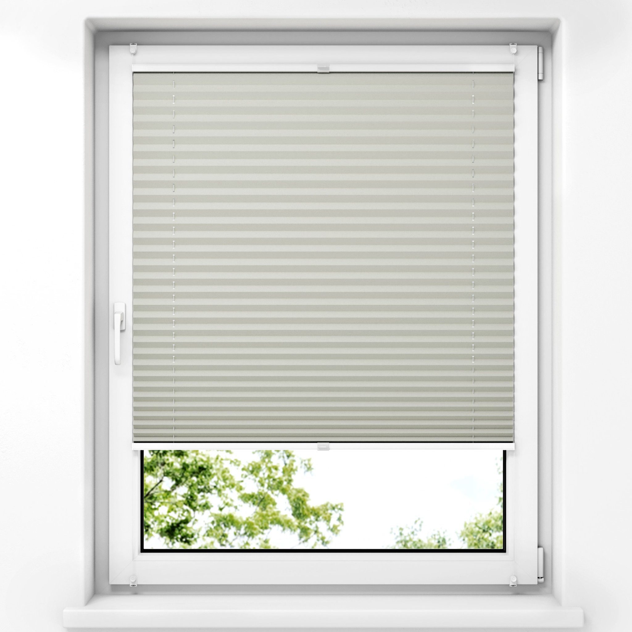 jalousiescout Plissee Pure Plisee Premium, halbtransparent, günstig online kaufen