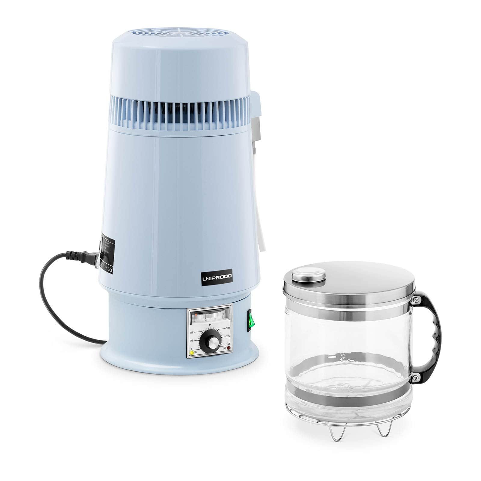 Uniprodo Wasserfilter Destilliergerät Wasser Wasserdestilliergerät 4L  Temperatur einstellbar