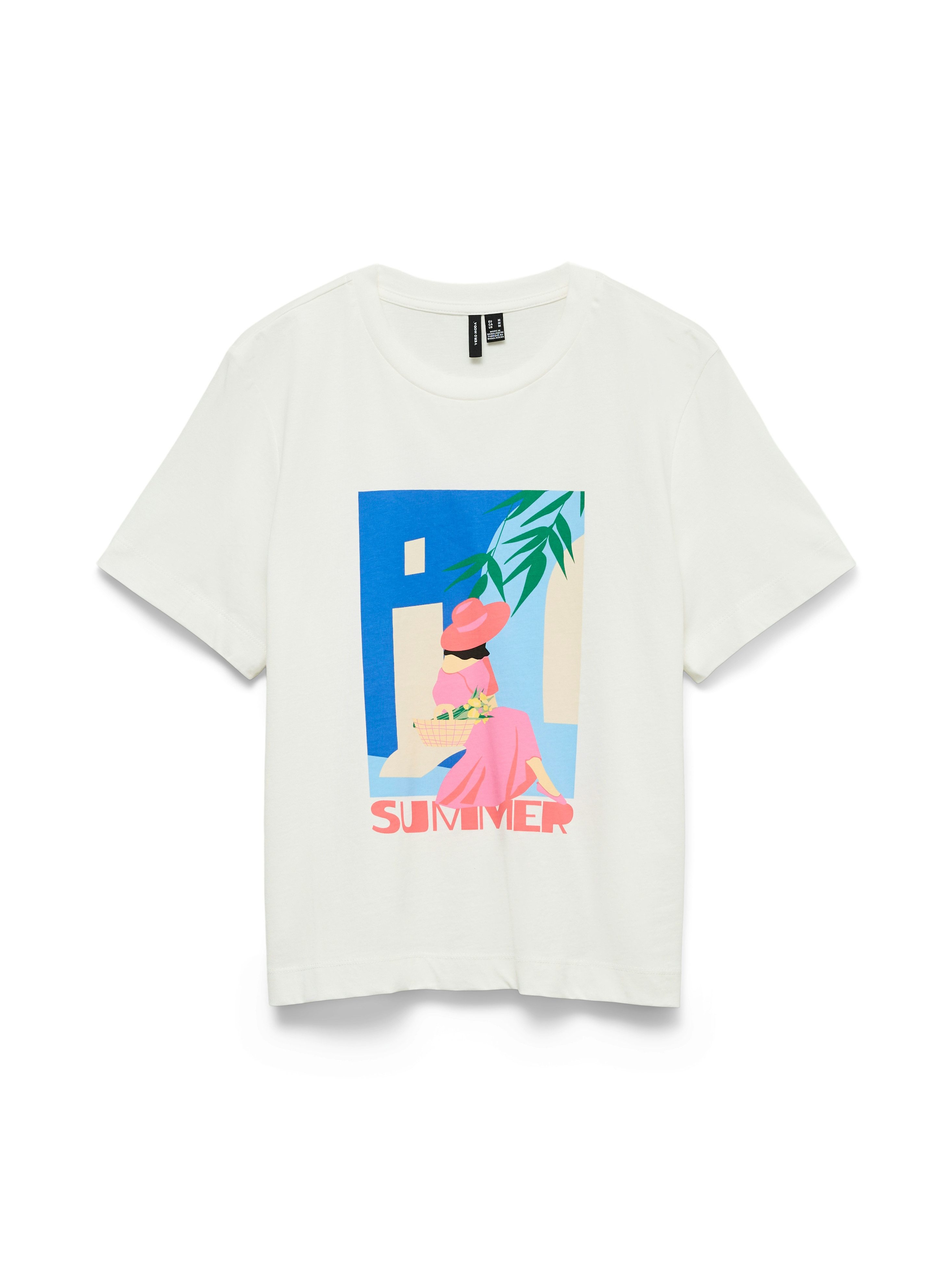 Kurzarmshirt VMSALLI METTE SS TOP BOX JRS