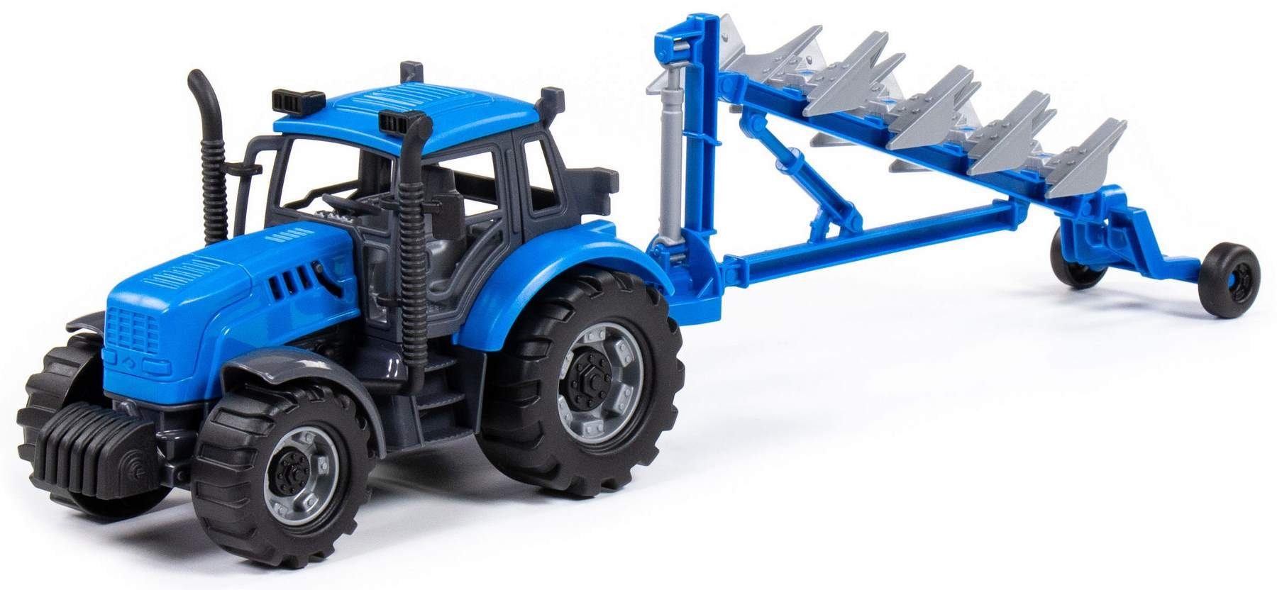 Polesie Spielzeug-Traktor Traktor Progress mit Drehpflug günstig online kaufen