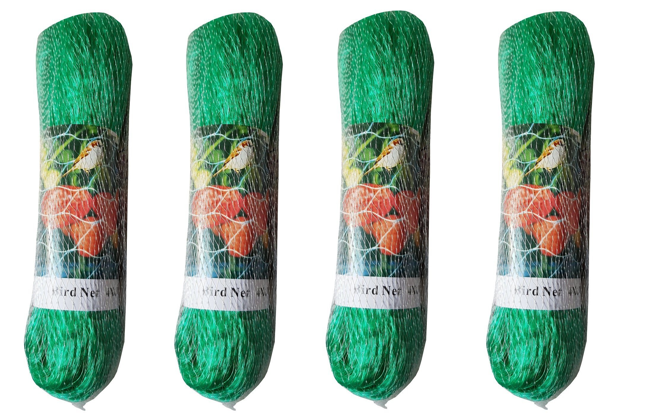 Provance Schutznetz 4 Stück Vogelnetze 4 x 5 m Vogelschutznetz Vogelabwehr Laubschutznetz, (Set), Vogelschutznetz