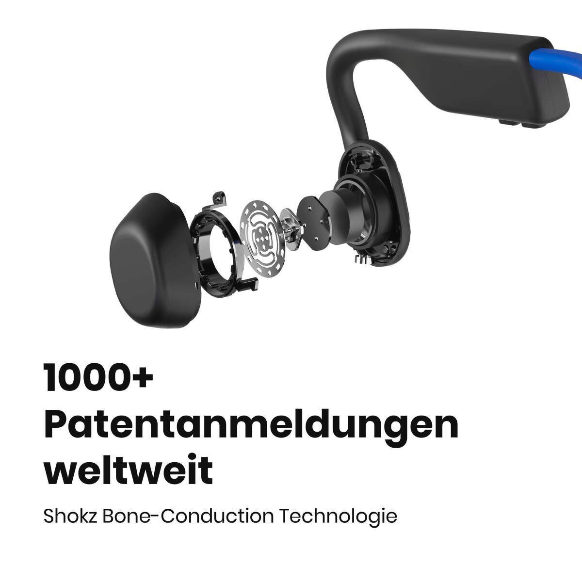 Shokz OpenMove Bluetooth-Kopfhörer (Geräuschisolierung)