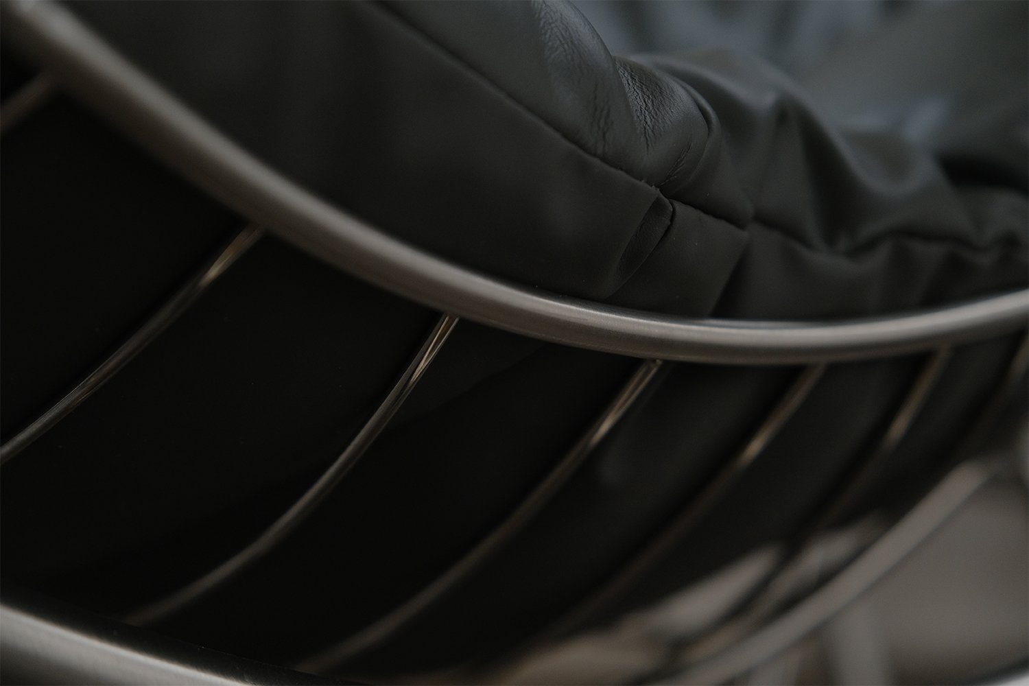 KAWOLA mit Farben Sessel ROWA, Hocker Relaxsessel verschiedene Leder schwarz