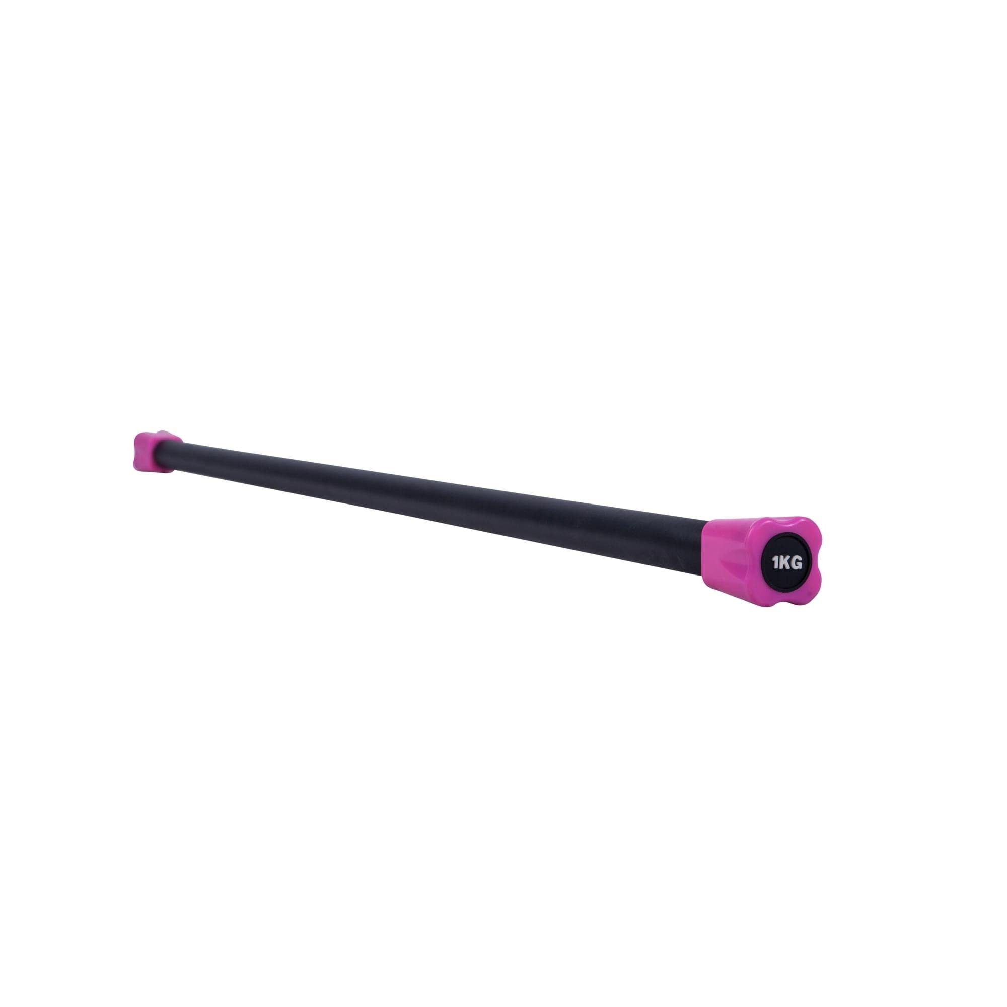 GORILLA SPORTS Langhantelstange Gewichtsstange - rutschfest, gummiert, Weighted Bars, Krafttraining
