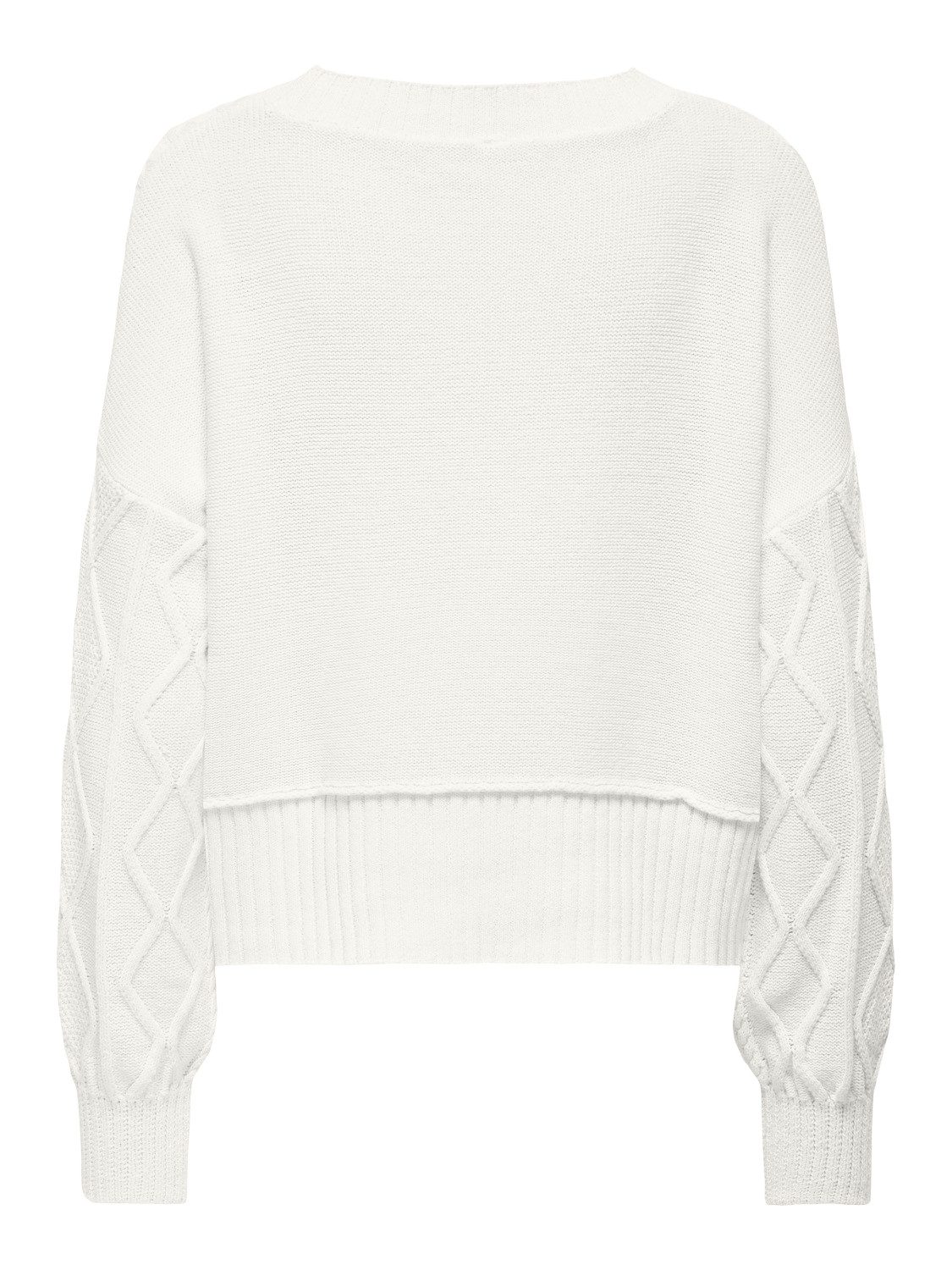 ONLY Strickpullover ONLKAYA LIFE LS LOOSE CABLE ONECK C günstig online kaufen