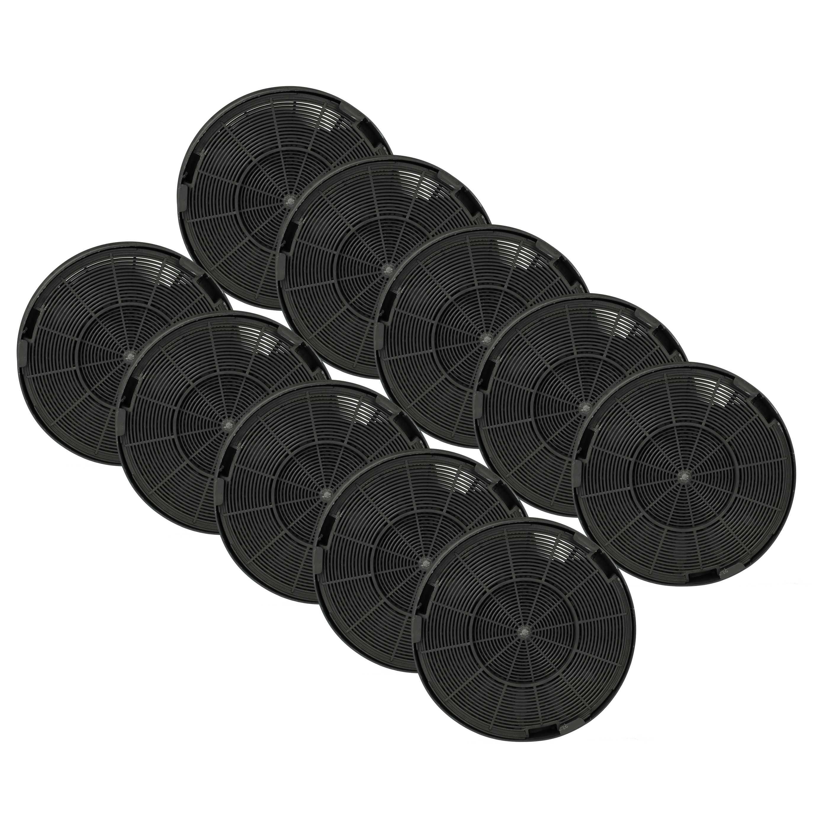 vhbw Aktivkohlefilter passend für Franke Active Kitchen FAK 907 XS, Active Kitchen FAK 607, Zubehör für Franke Active Kitchen FAK 907 XS Active Kitchen FAK 607 XS Fusion FFU 605 BK XS