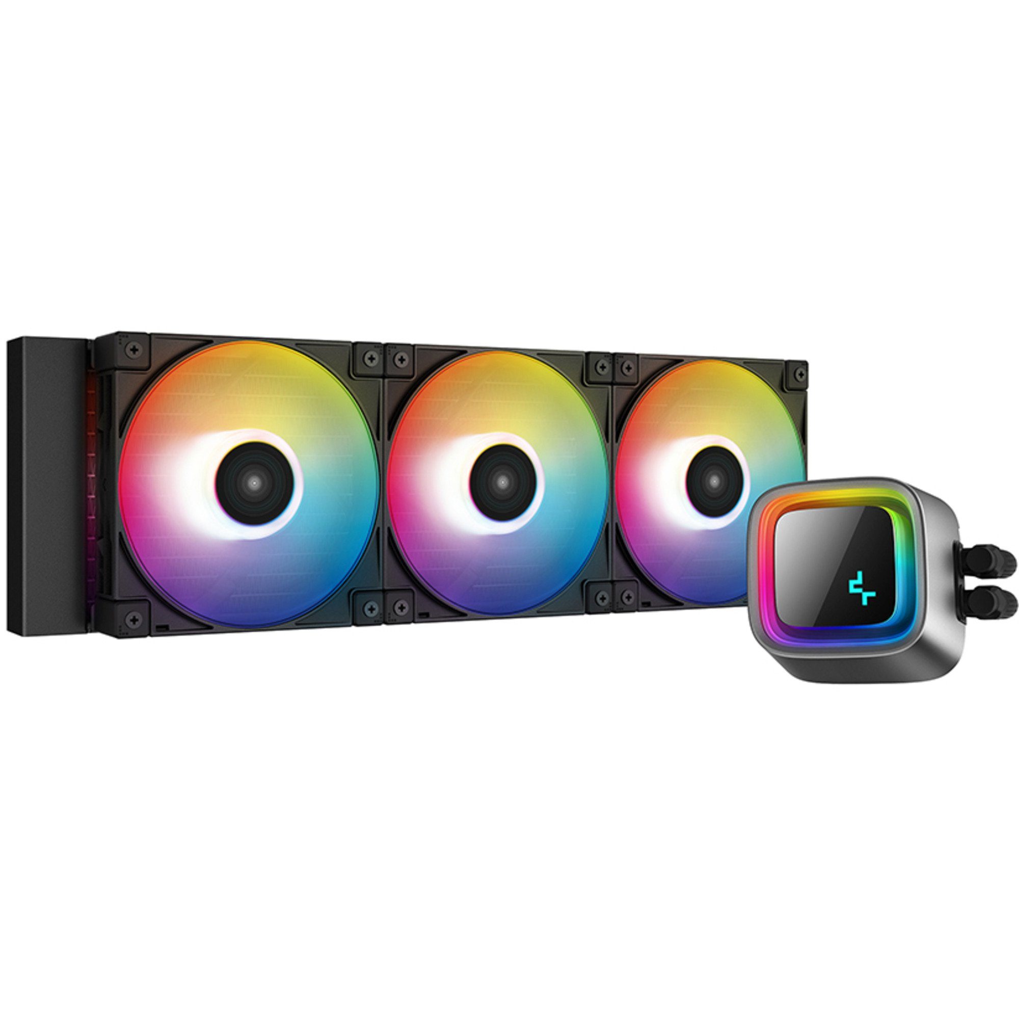 DeepCool CPU Kühler LS720 360mm, LED-Beleuchtung: Ja, addressable RGB Header