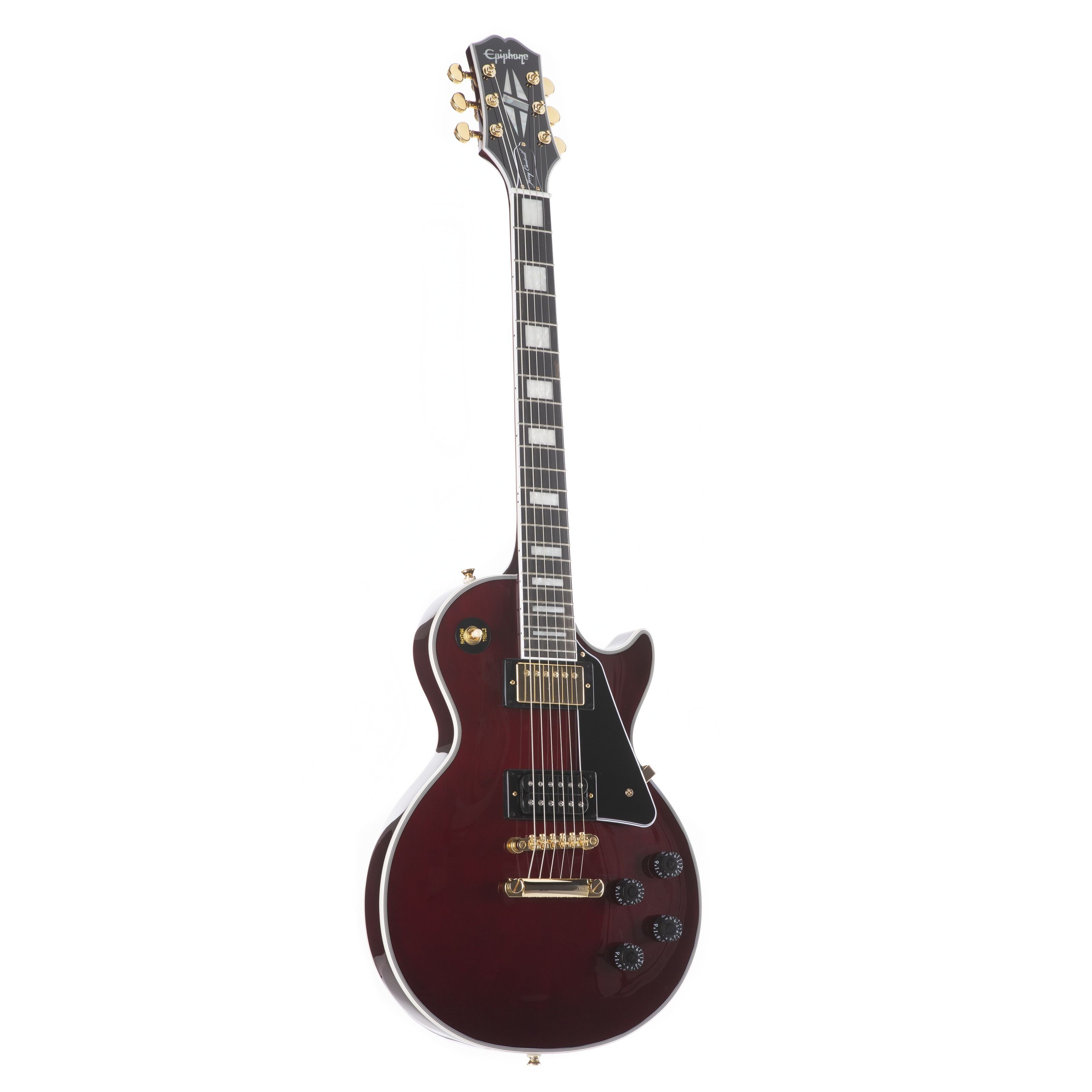 Epiphone E-Gitarre, E-Gitarren, Single Cut Modelle, Jerry Cantrell "Wino" Les Paul Custom - Single Cut E-Gitarre