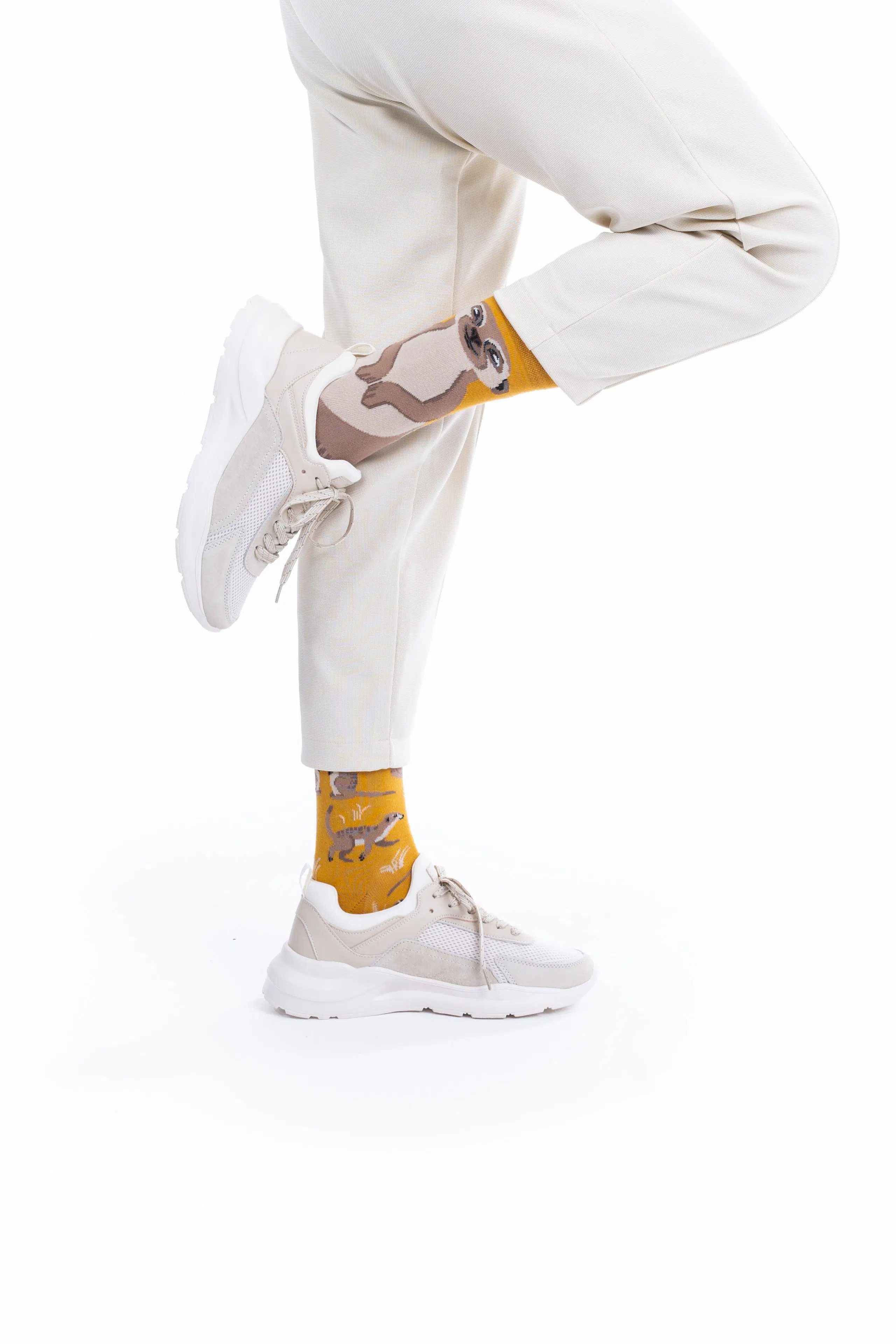Many Mornings Freizeitsocken Many Mornings Socken The Meerkat (1 Paar, 1-Pa günstig online kaufen