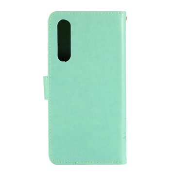 CoverKingz Handyhülle Hülle für Huawei P30 Handyhülle Flip Case Cover Handytasche, Schmetterling