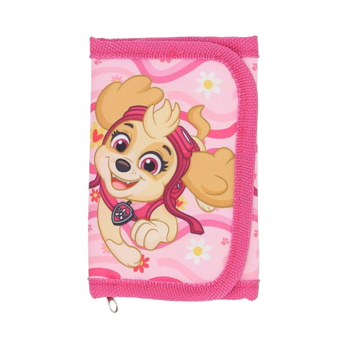 PAW PATROL Geldbörse - Portemonnaie/Geldtasche für Jungen & Mädchen mit Chase & Co. (1-tlg), mit Klettverschluss