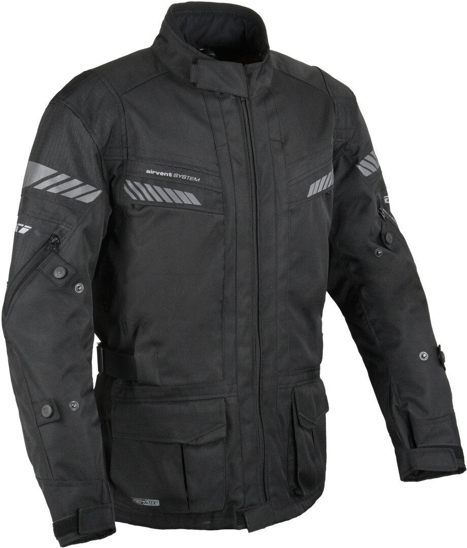 DIFI Motorradjacke Explore Aerotex Solid wasserdichte Motorrad Textiljacke