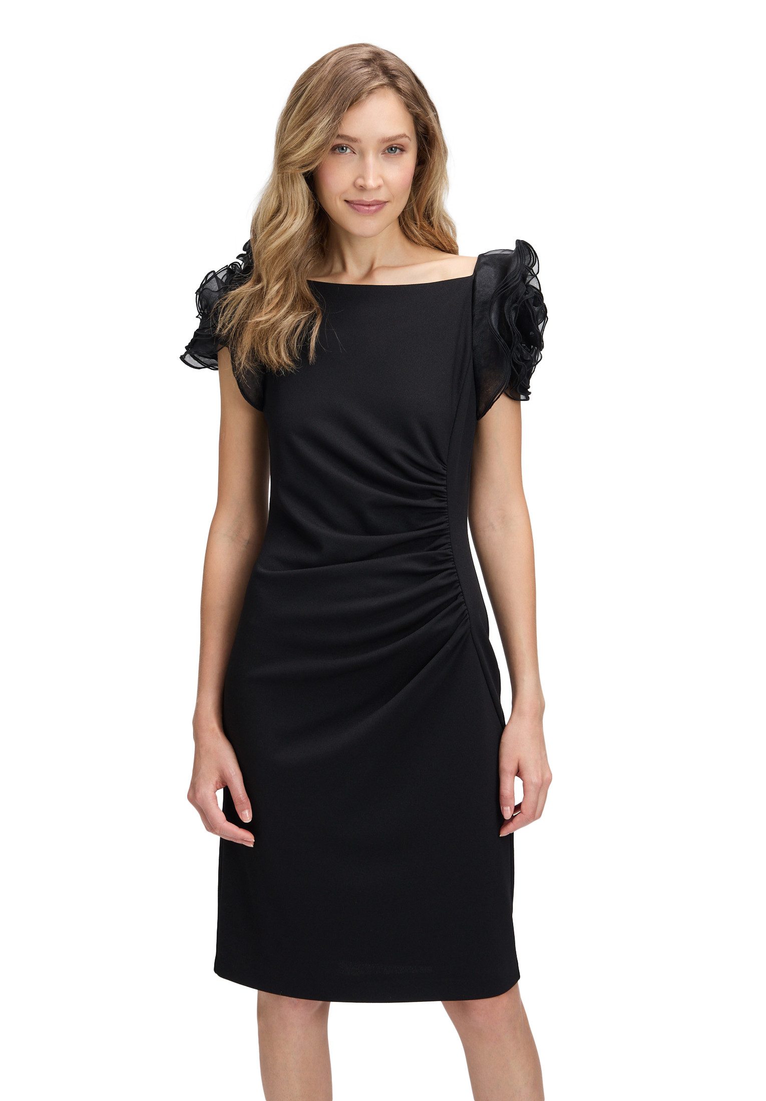 Vera Mont Cocktailkleid Damen Cocktailkleid mit Raffung