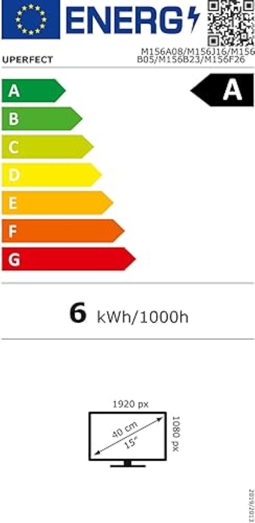 Energieeffizienzklasse: 