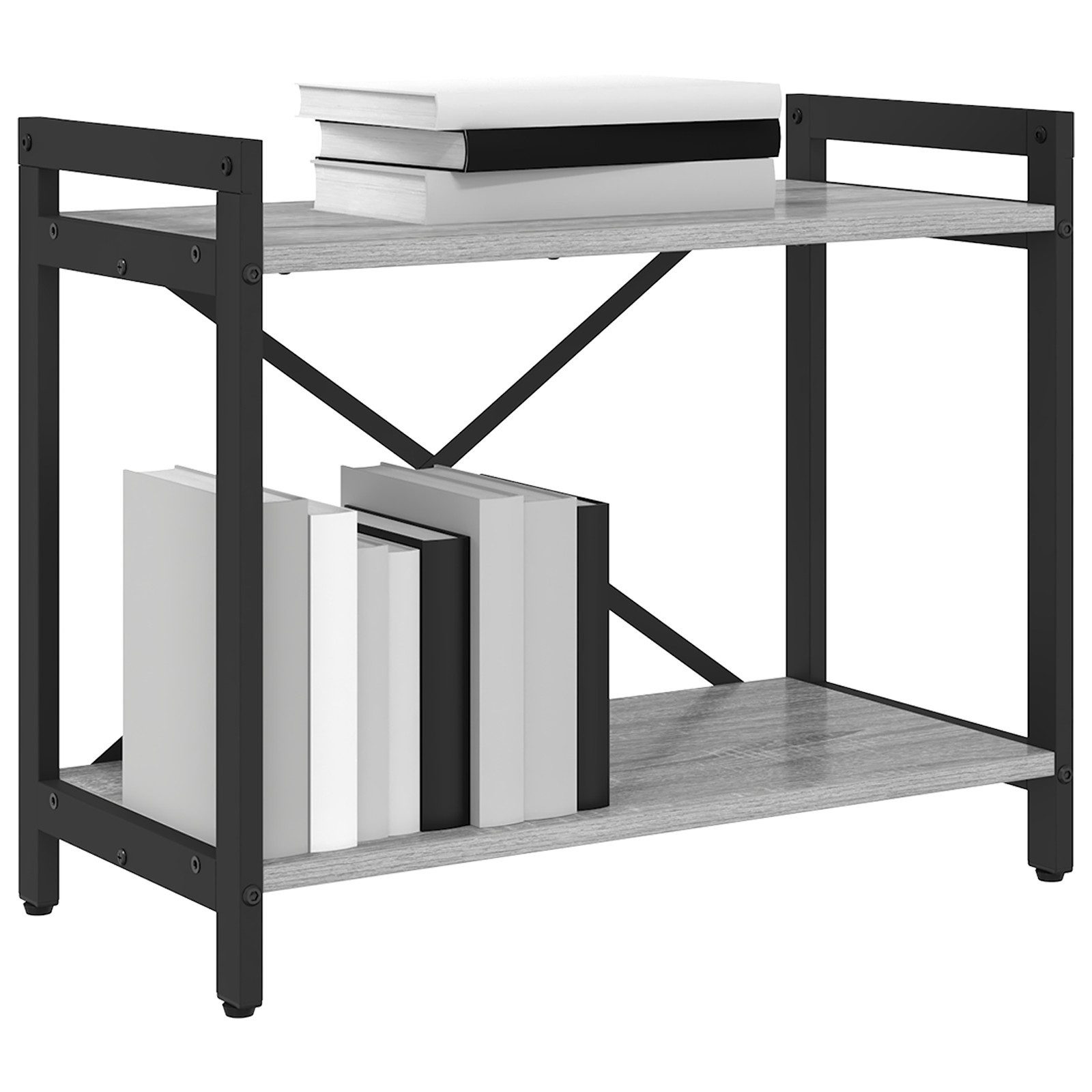 vidaXL Bücherregal Bücherregal Grau Sonoma 60 günstig online kaufen