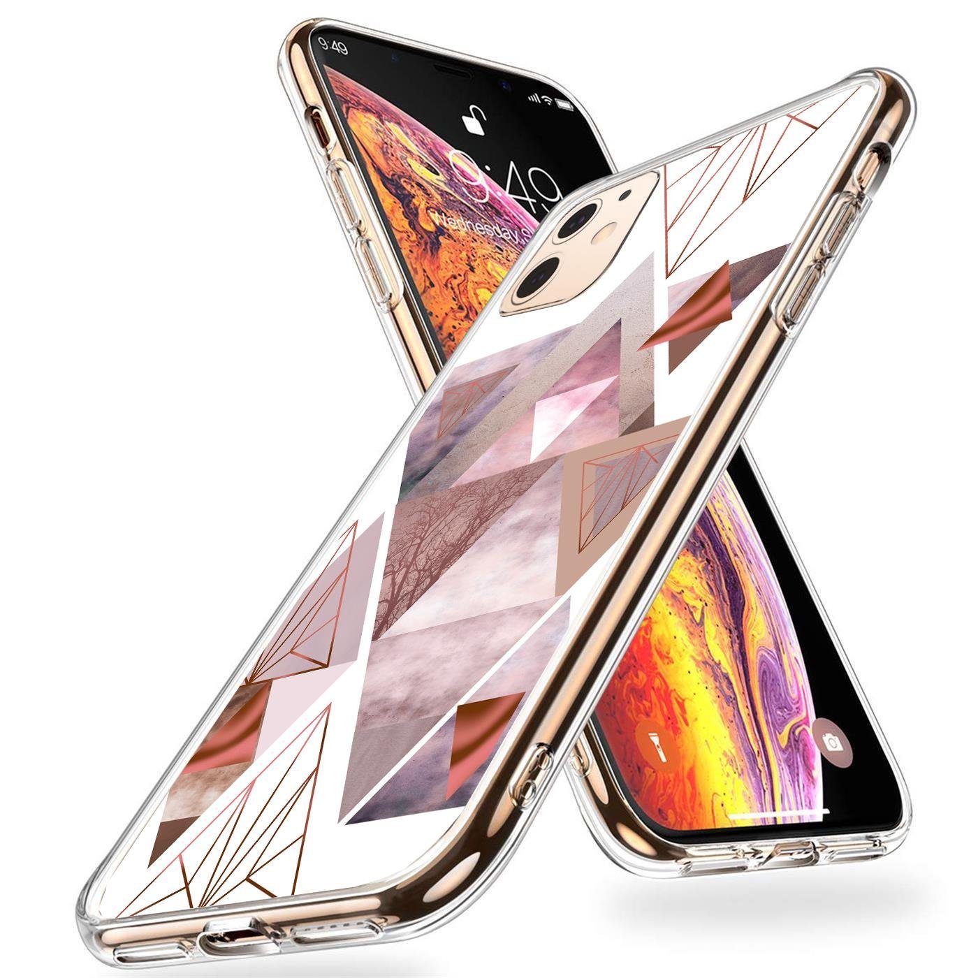 CoolGadget Handyhülle Handy Case Silikon Motiv Series für Apple iPhone 11 6,5 Zoll, Hülle mit hochauflösendem Muster für iPhone 11 Schutzhülle