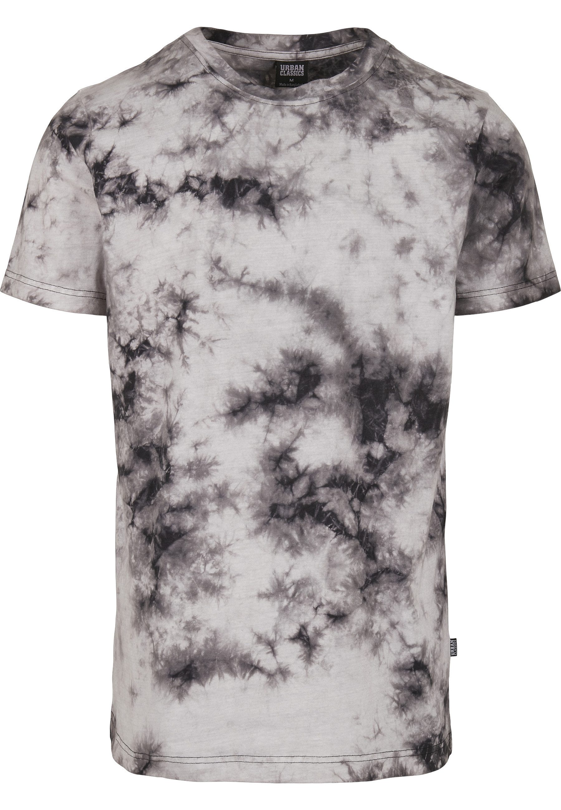 URBAN CLASSICS T-Shirt Urban Classics Herren Black Tie Dye Tee (1-tlg)