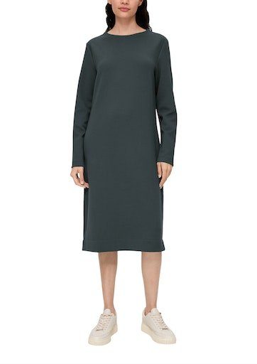 s.Oliver Shirtkleid mit eleganter Optik khaki dark