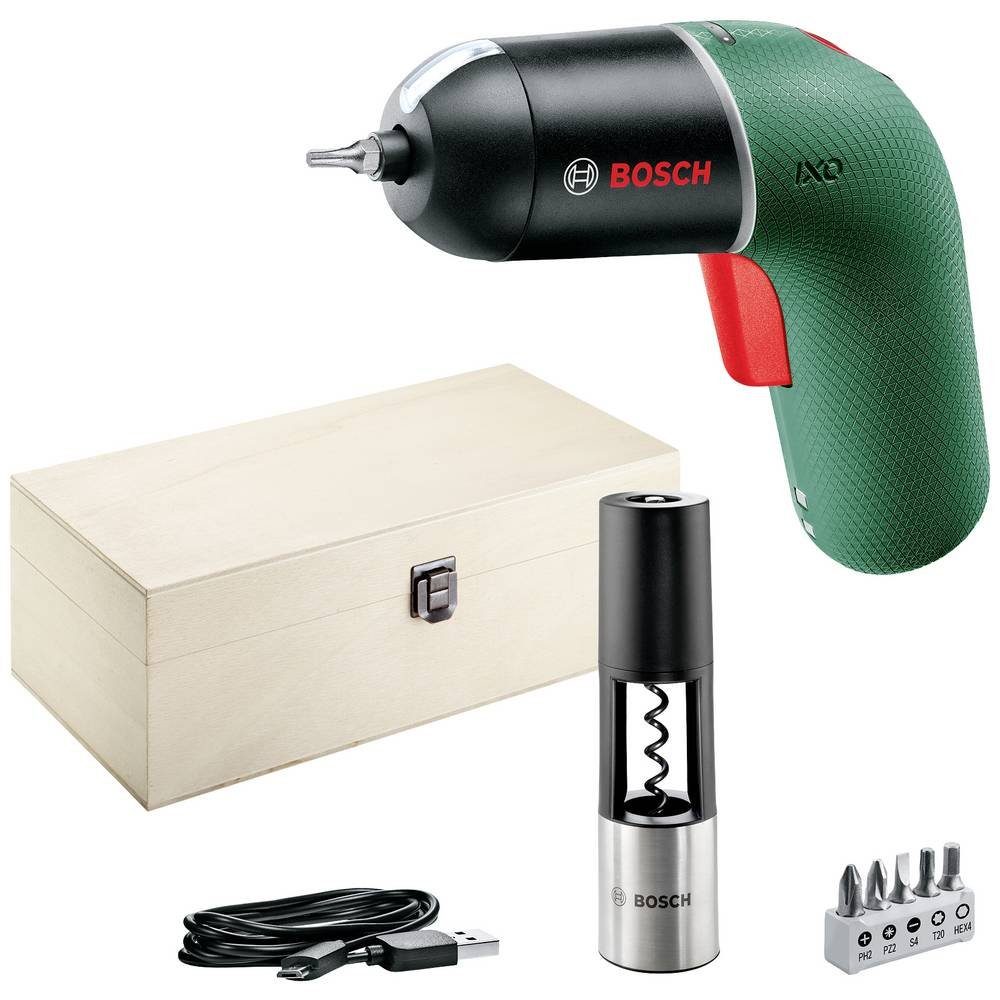 Bosch Home & Garden Akku-Bohrschrauber Акумуляторні шуруповерти IXO 6 Classic, Vino Set