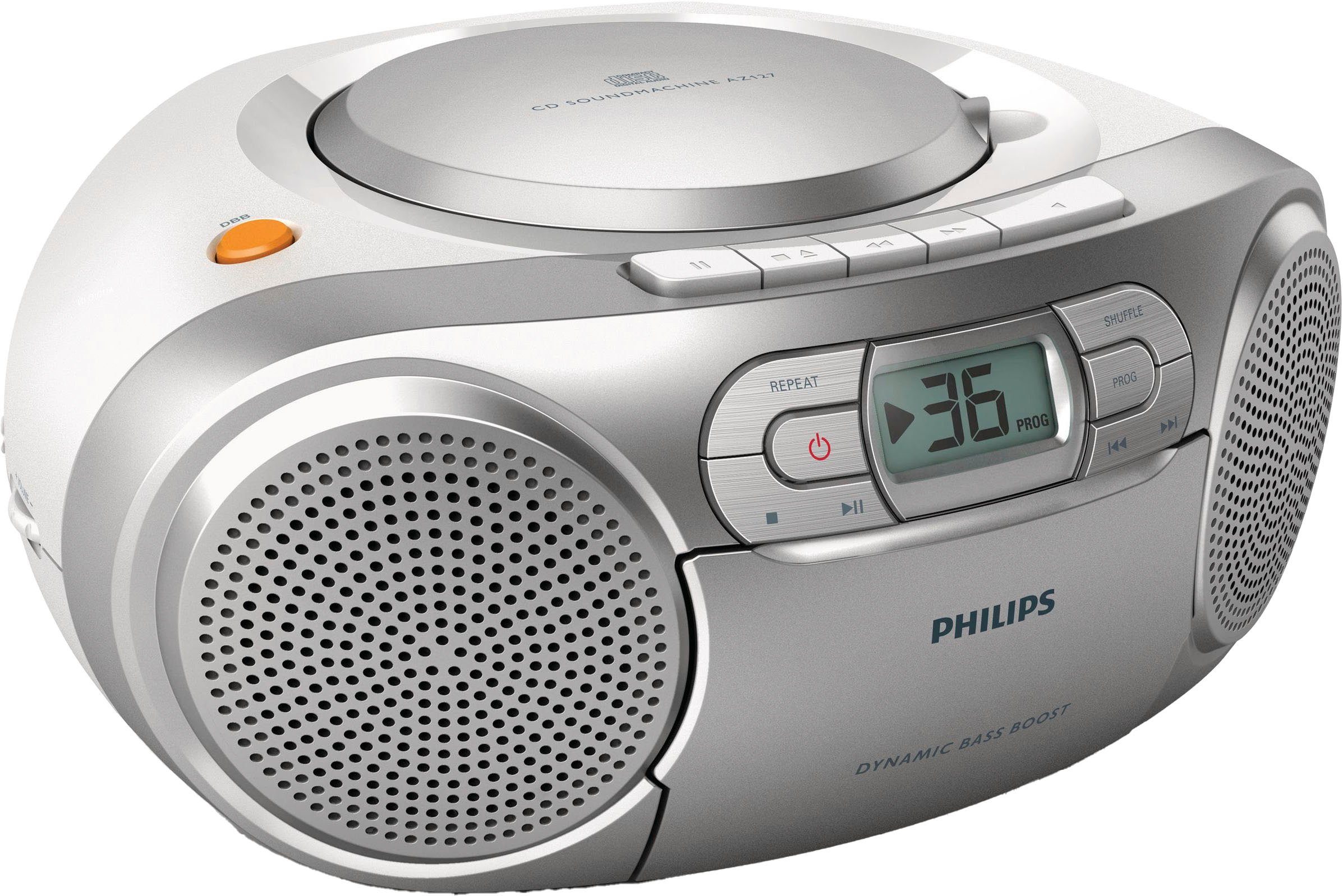 AZ127 Philips (FM-Tuner, Radio 2 W)