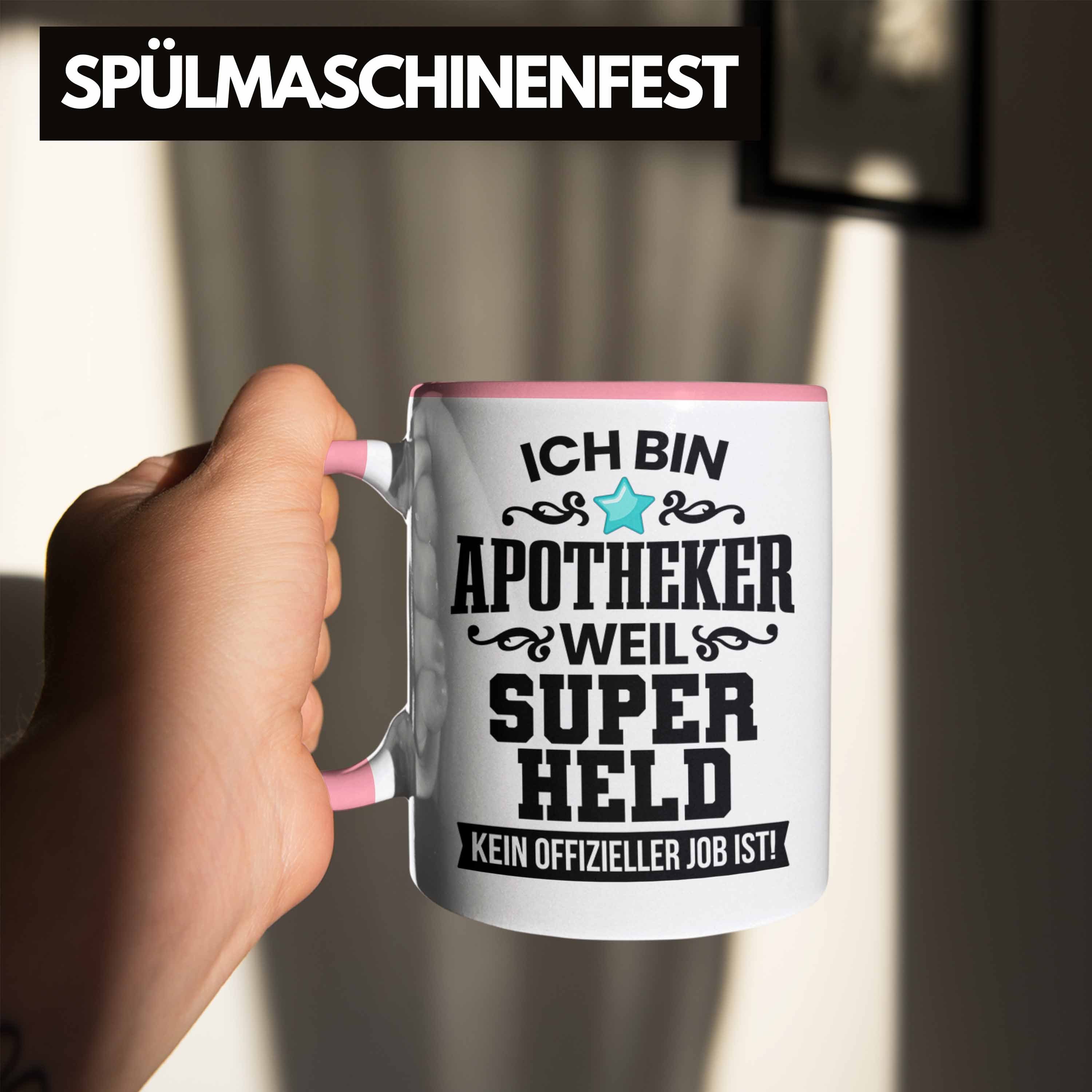 Apotheker - Bester Apotheker Geschenk Trendation Spruch Trendation Tasse Kaffeetasse Tasse Lustig Rosa Pharmazeut Arzneikundiger Kaffeetasse