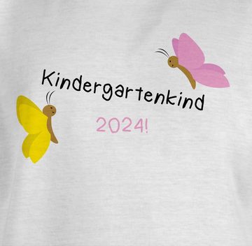 Shirtracer T-Shirt Kindergartenkind 2024 Schmetterlinge Hallo Kindergarten