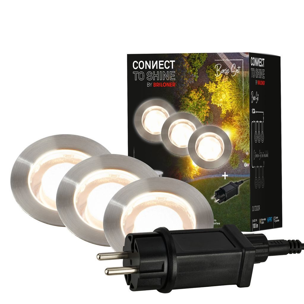 Briloner Leuchten LED Einbaustrahler 3914032, LED fest integriert, 2700K - Extra-Warmweiß