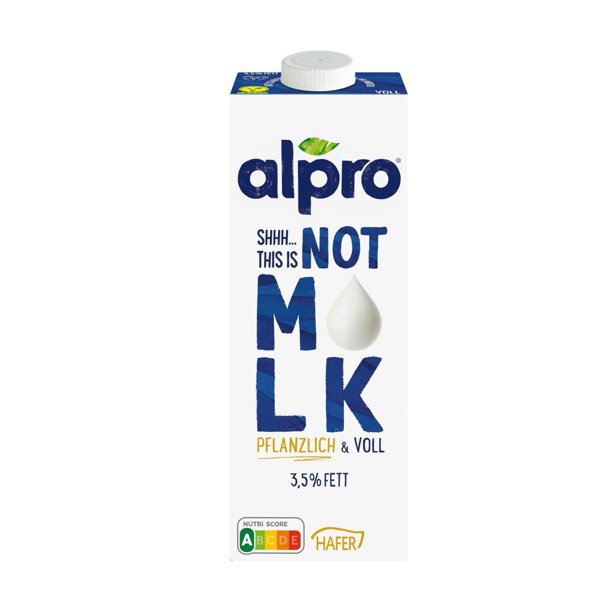 Alpro Pflanzenmilch, Alpro Haferdrink Shh This is not MLK Voll mit Calcium 1000 ml