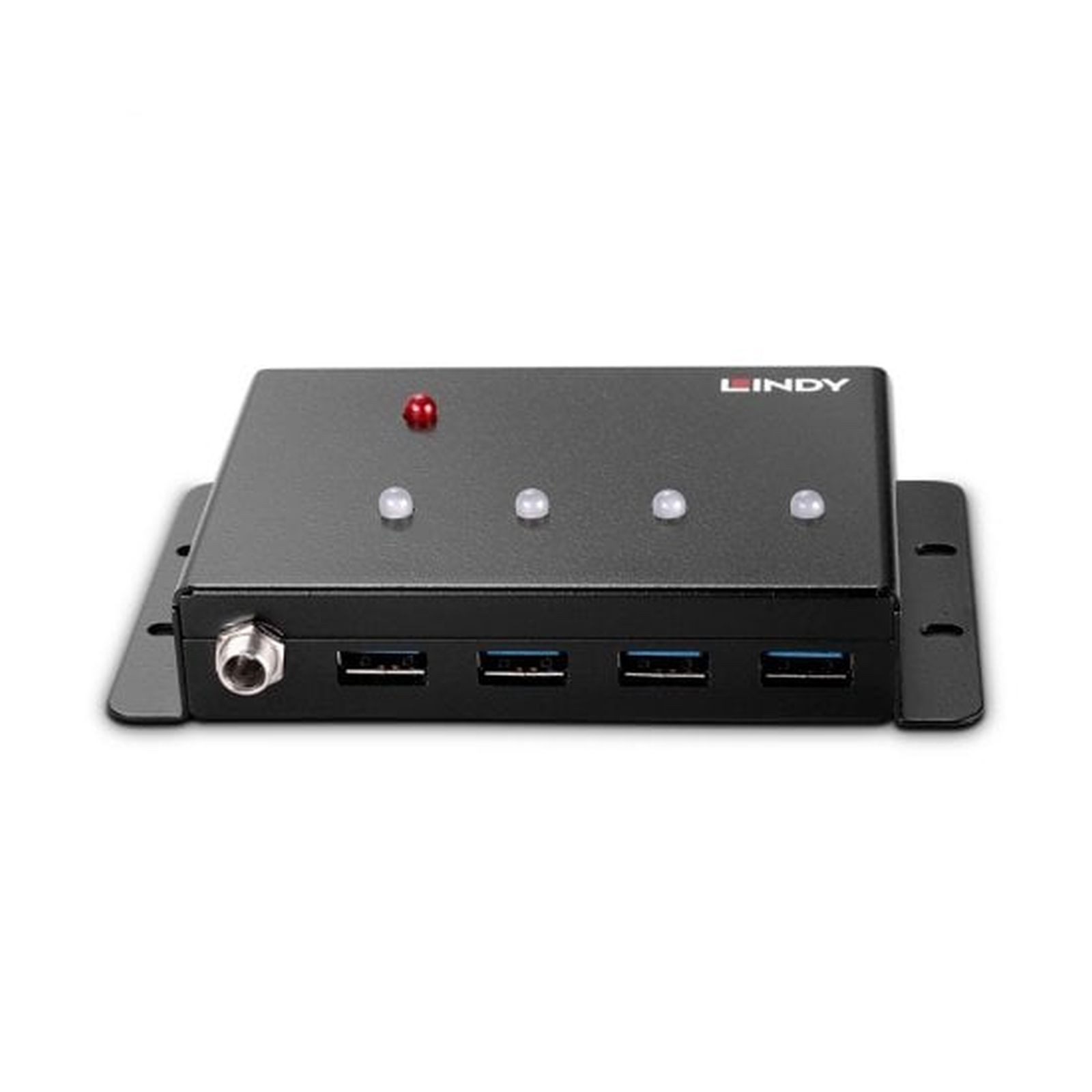 Lindy Laptop-Dockingstation Hub - Metallgehäuse - 4 x USB 3.2 Gen 1